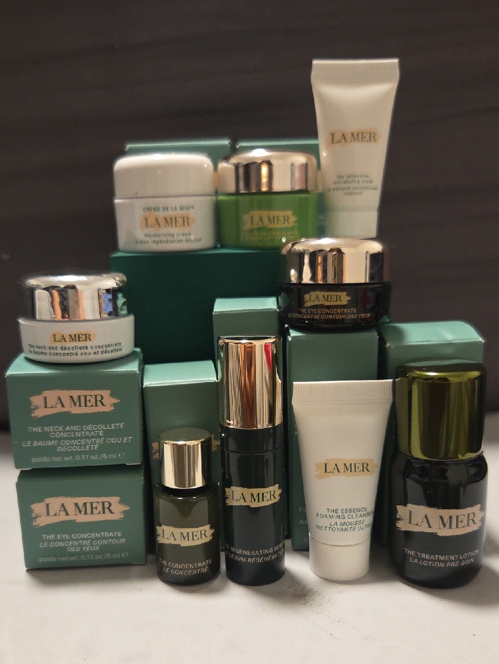 9 PC La Mer Skincare Set Bundle